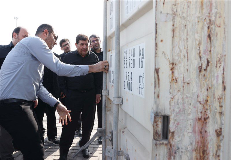 رسوب ۲۵ هزار کانتینر