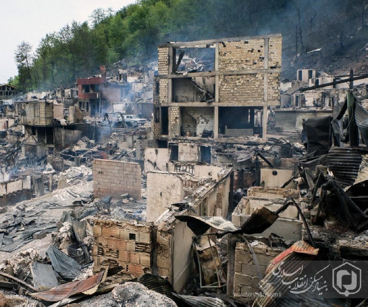 روستای حادثه دیده امامزاده ابراهیم شفت
