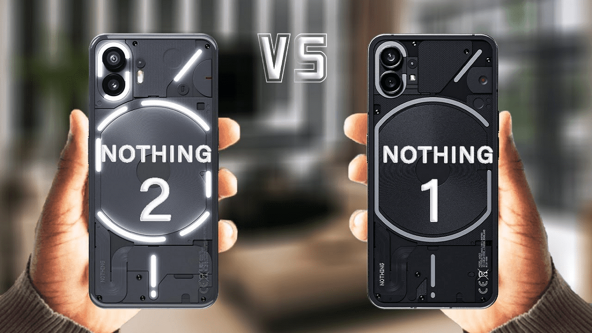 مقایسه گوشی ناتینگ فون