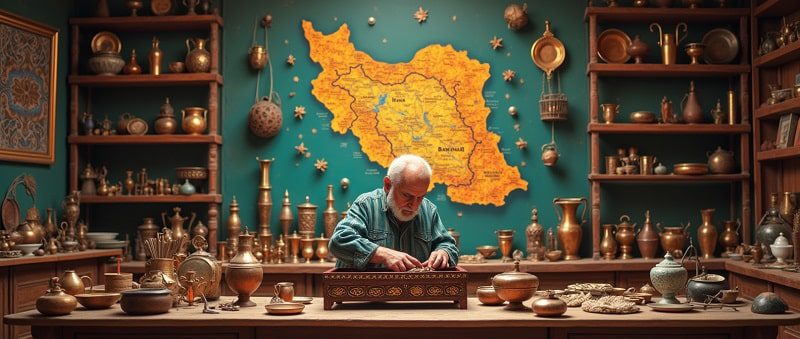 نقش صنایع دستی اصفهان در توسعه و صادرات