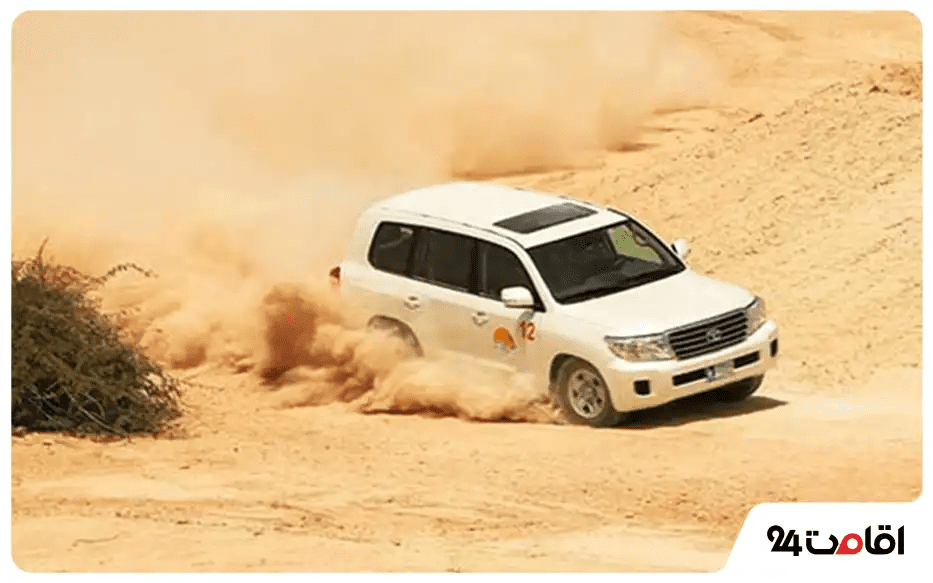 پارک سافاری یکی از تفریحات خانوادگی کیش