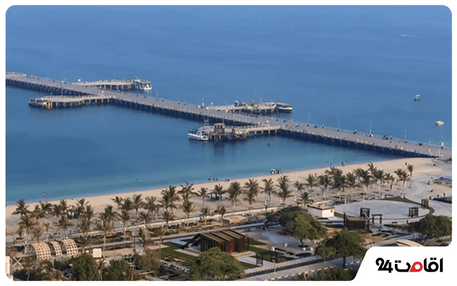 اسکله تفریحی؛ از تفریحات خانوادگی کیش