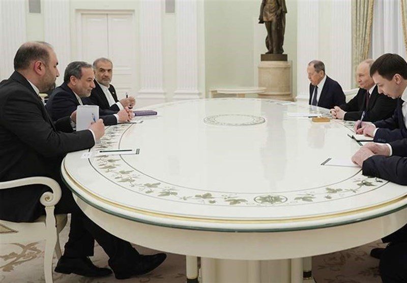 دیدار عراقچی با پوتین