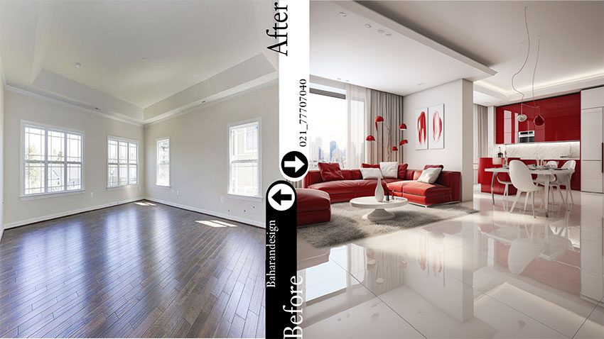 بازسازی خانه و دکوراسیون داخلی