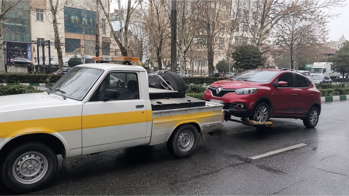 یدک کش خودرو تهران