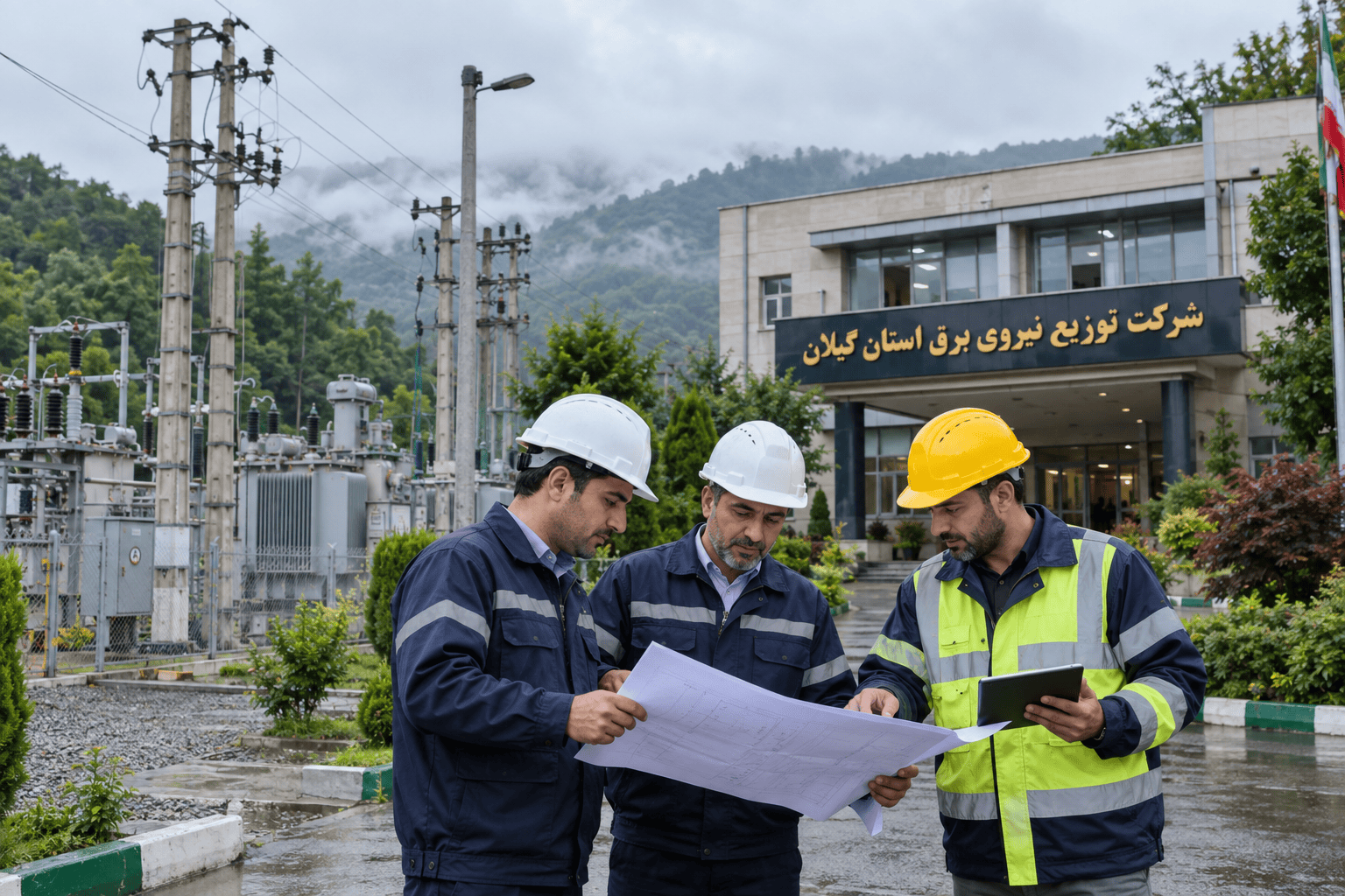 طراحی شبکه توزیع برق