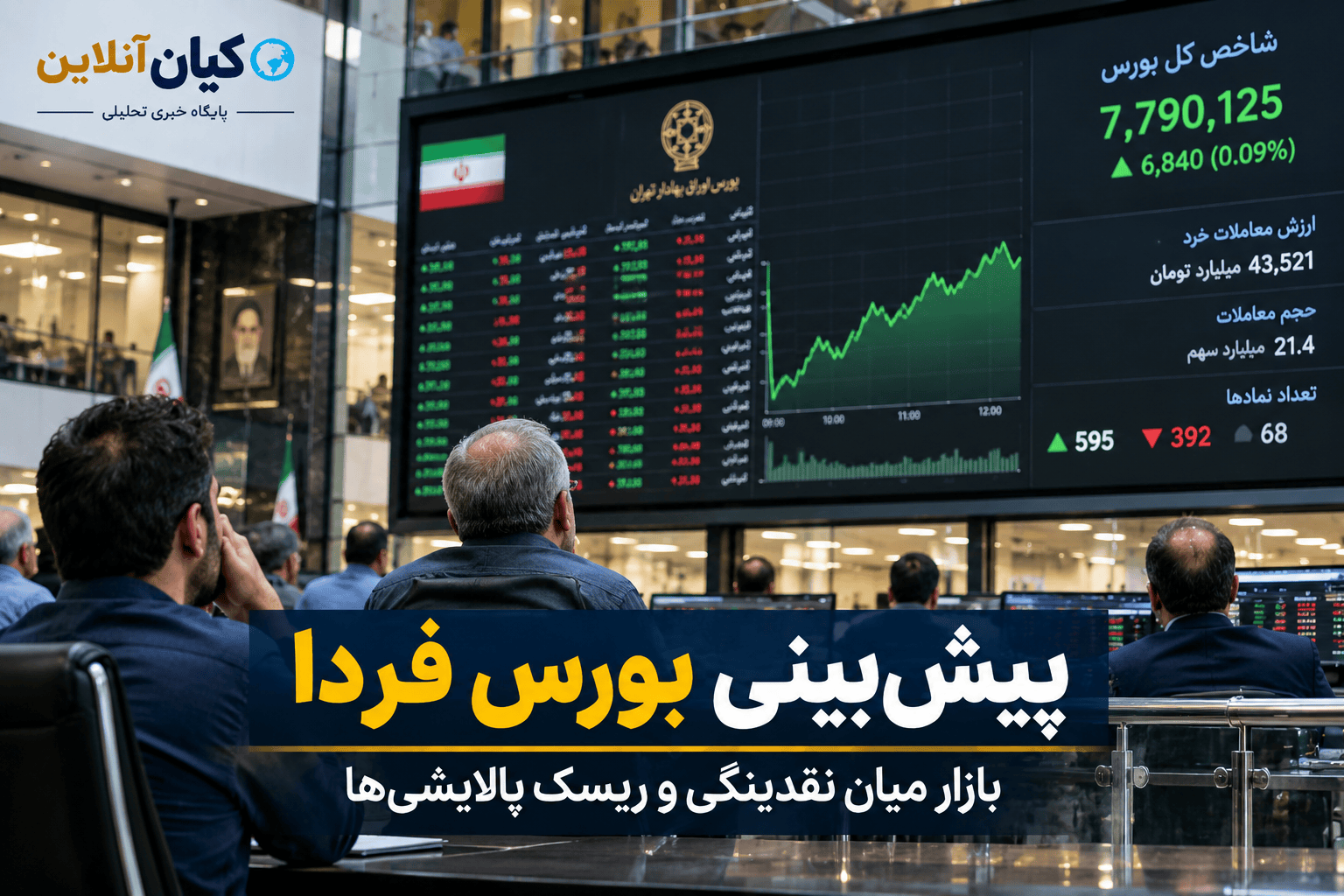 پیش بینی بورس فردا سه شنبه ۱۴ مهر