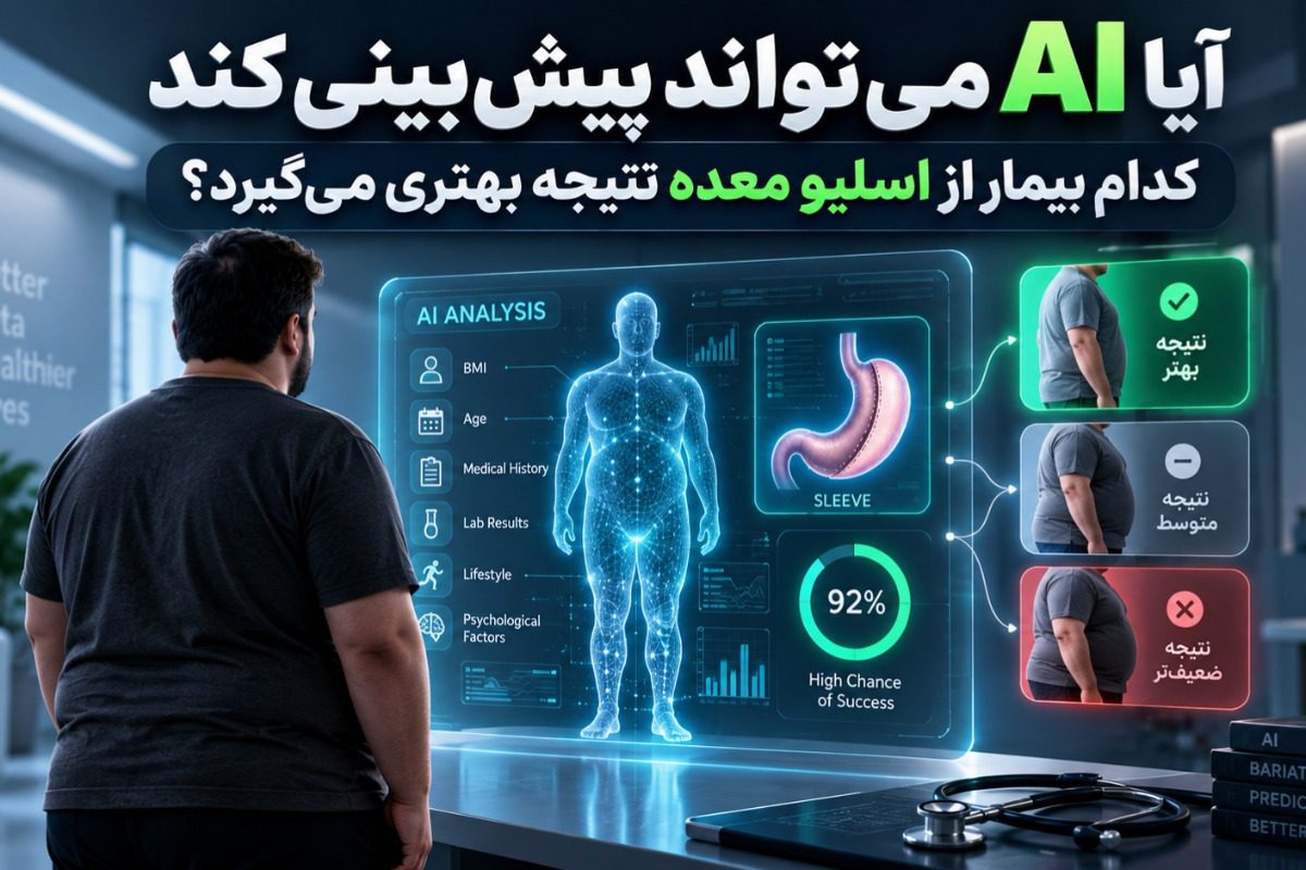 آیا AI میتواند پیشبینی کند کدام بیمار از اسلیو معده نتیجه بهتری میگیرد؟