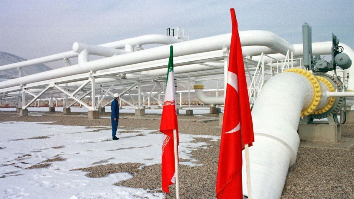 صادرات گاز ایران به ترکیه