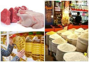 قیمت گوشت مرغ برنج و روغن بهمن 1402