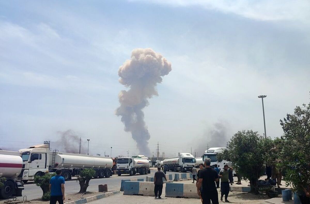 انفجار در گمرک بندرعباس