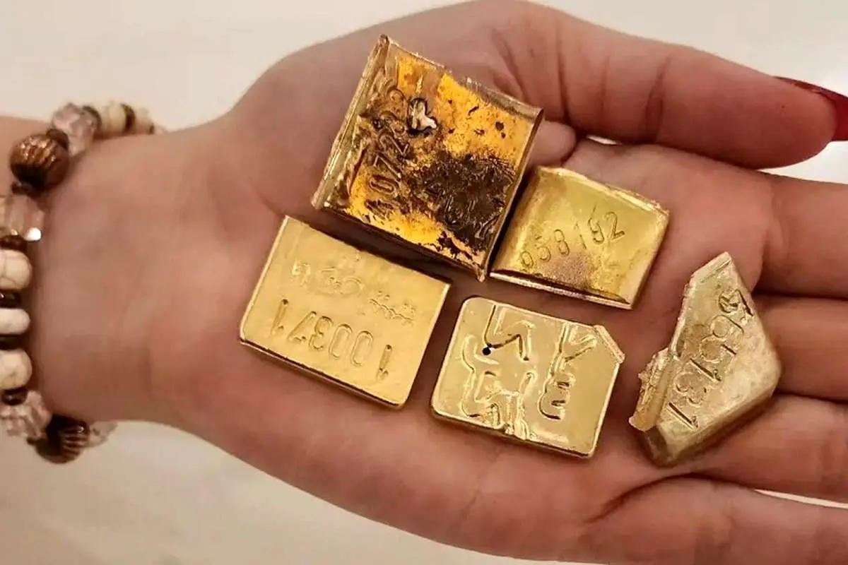 خریداران طلا آب شده