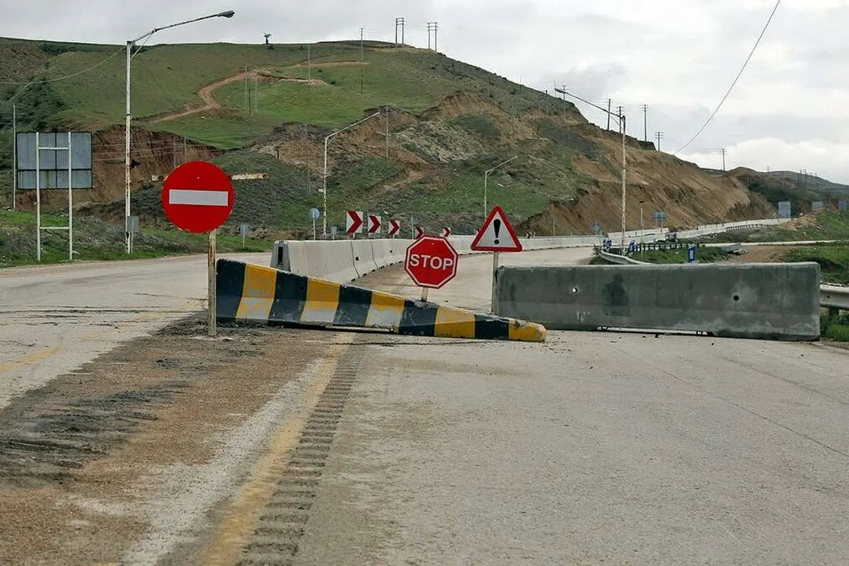 انسداد محور کرج ـ چالوس