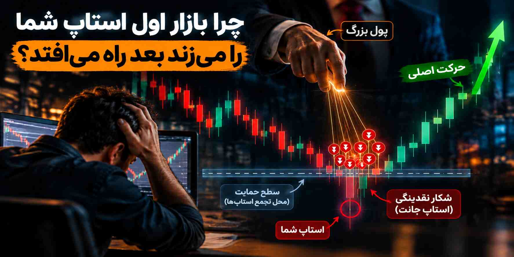 استاپ خوردن در فارکس