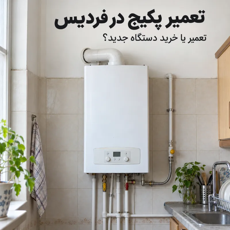 تعمیر پکیج در فردیس