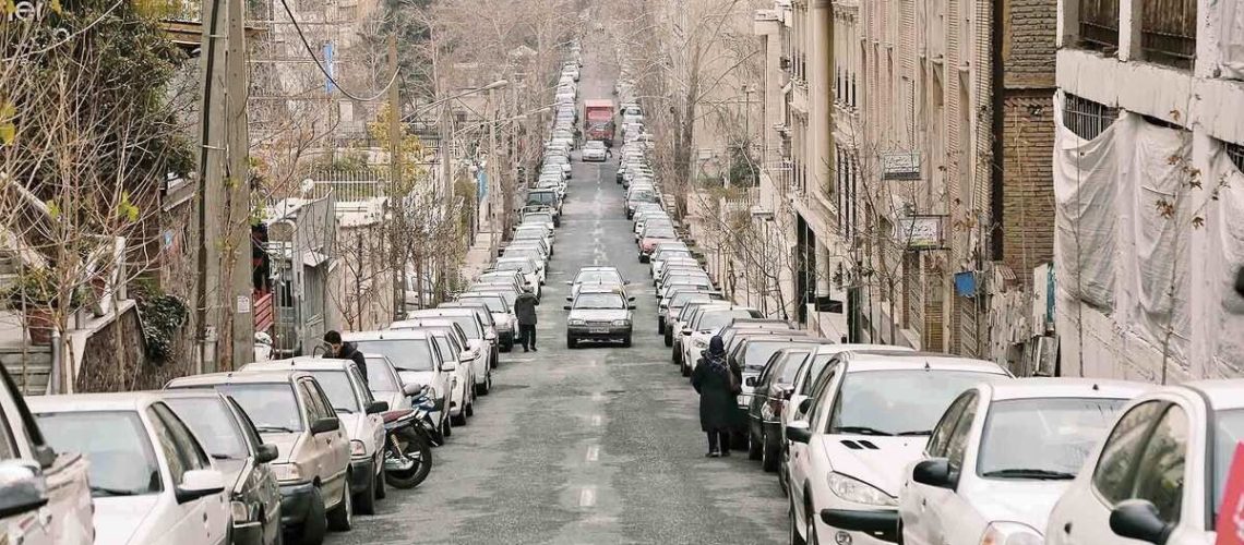 قیمت جای پارک در تهران