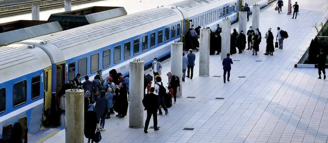 ظرفیت صندلی قطار های اربعین