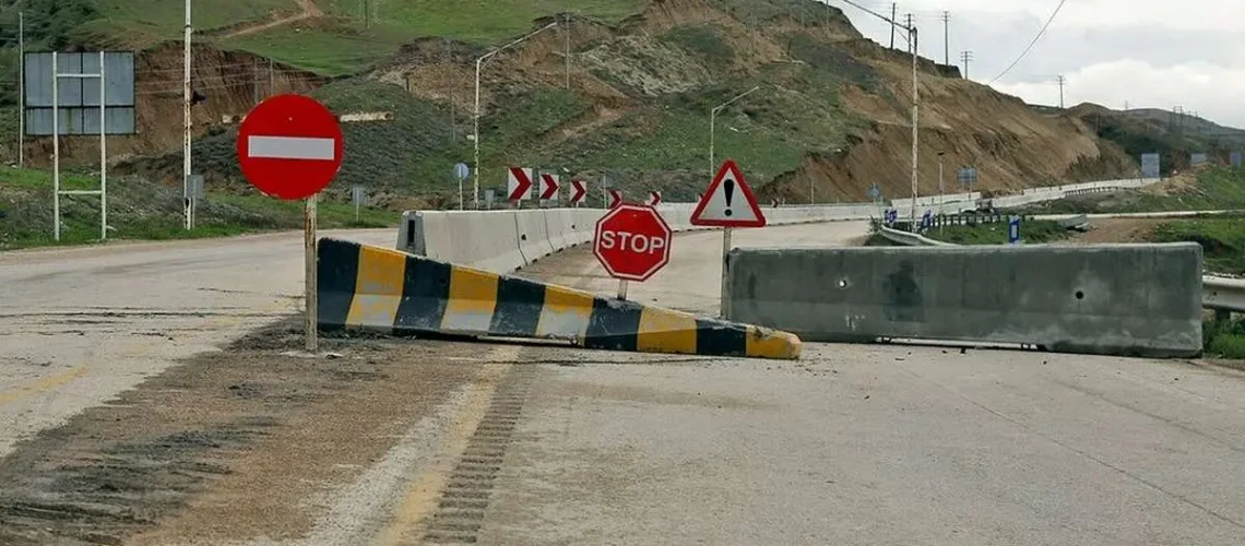 انسداد محور کرج ـ چالوس