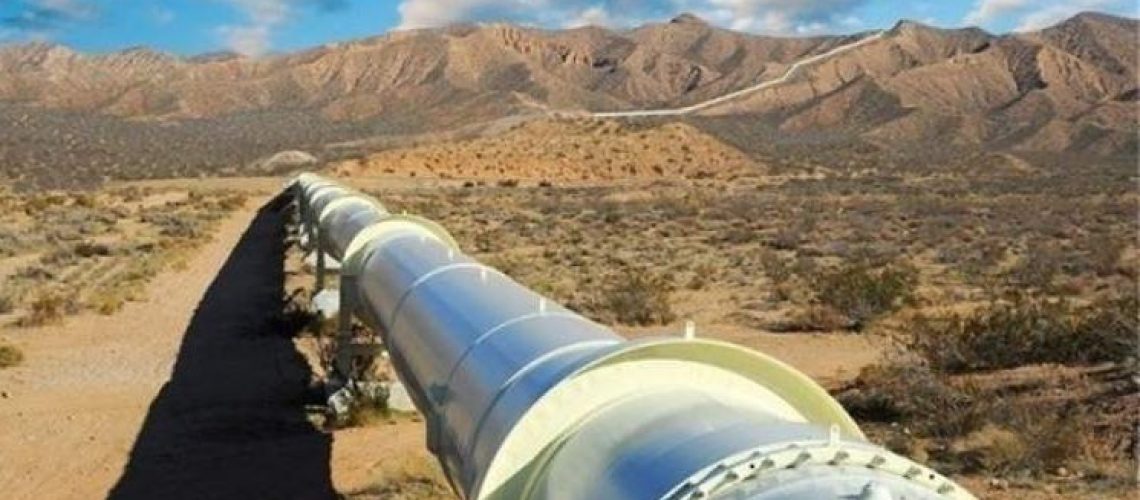 ترمیم پارگی خط لوله نفت بندرعباس-رفسنجان