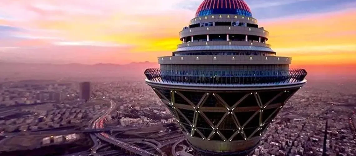 روشنایی برج میلاد