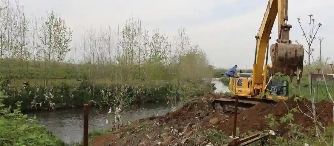 پاکسازی رودخانه زرجوب رشت