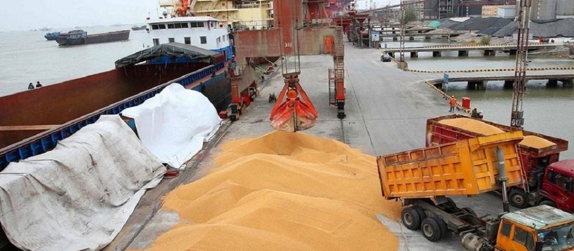 وضعیت سیلو های گندم بندر رجایی