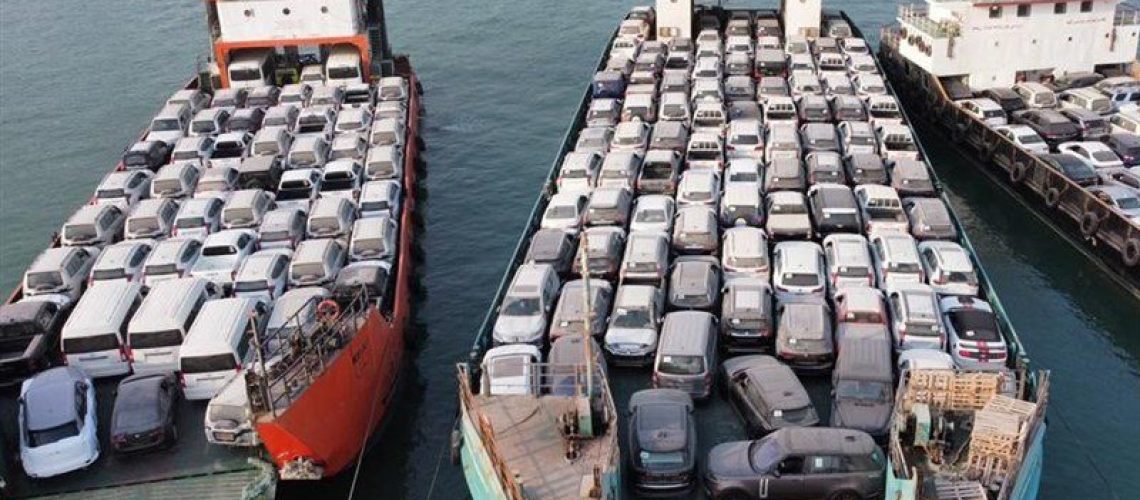 موجودی خودرو در گمرک