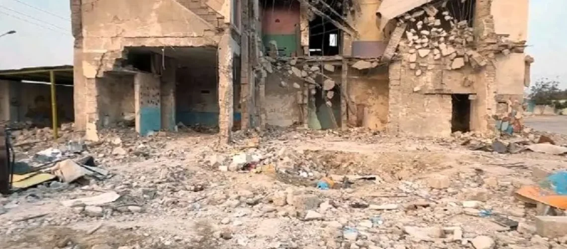 آسیب مدارس در جنگ