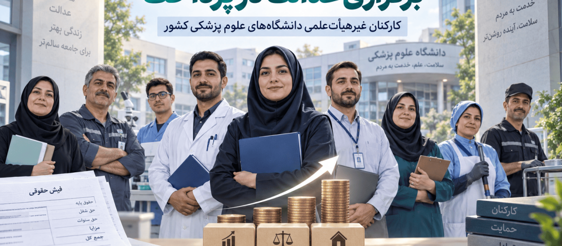 ترمیم حقوق کارکنان علوم پزشکی