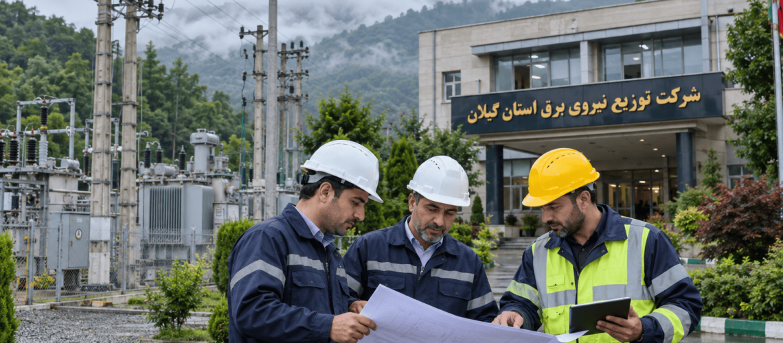 طراحی شبکه توزیع برق