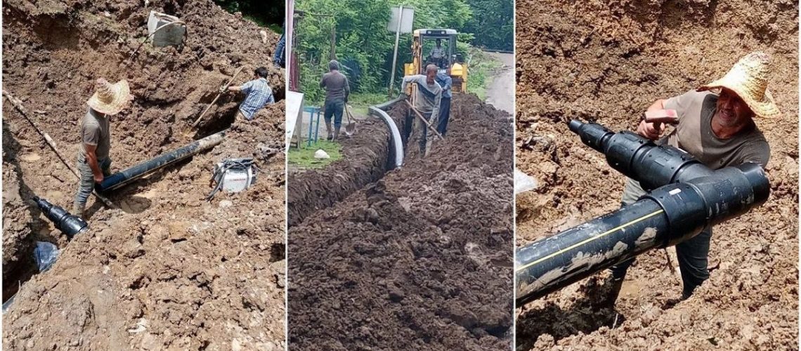 گازرسانی به ارتفاعات شفت