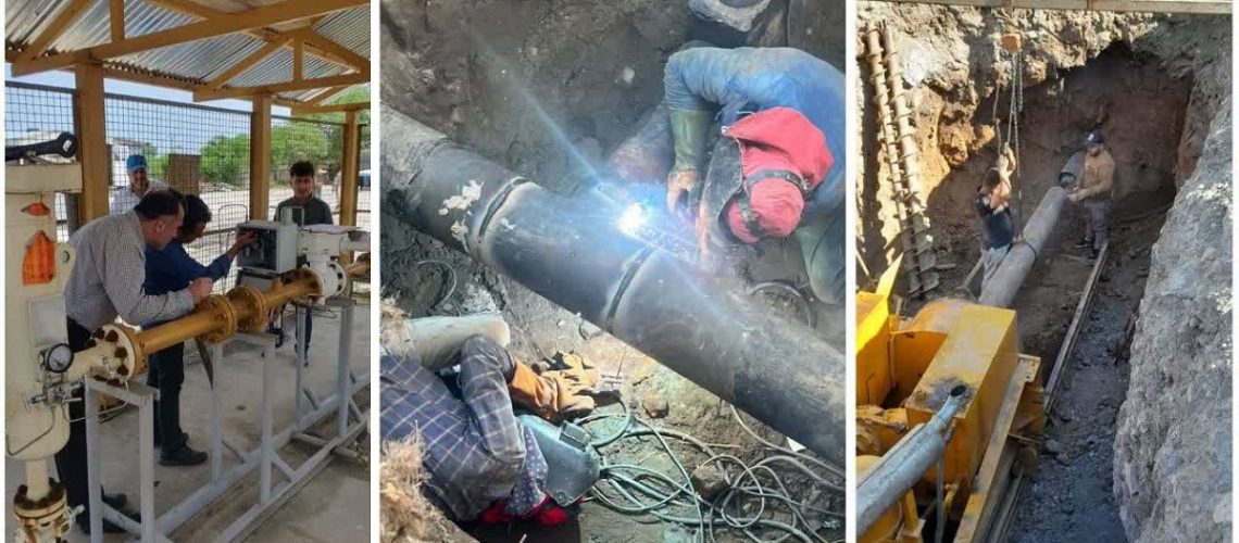 گازرسانی به واحد های صنعتی