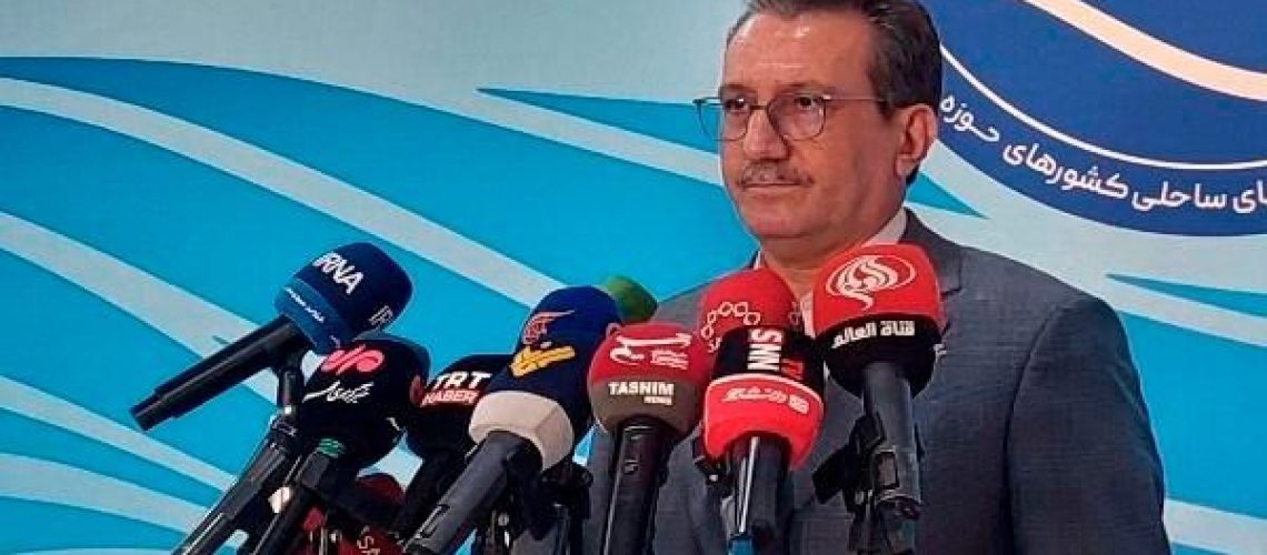 کاهش آب خزر