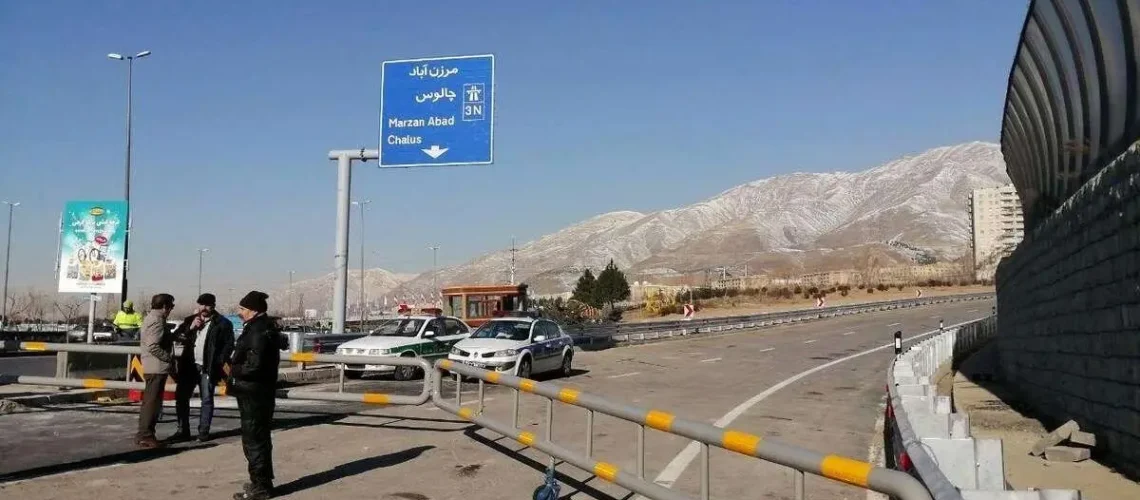وضعیت جاده هراز