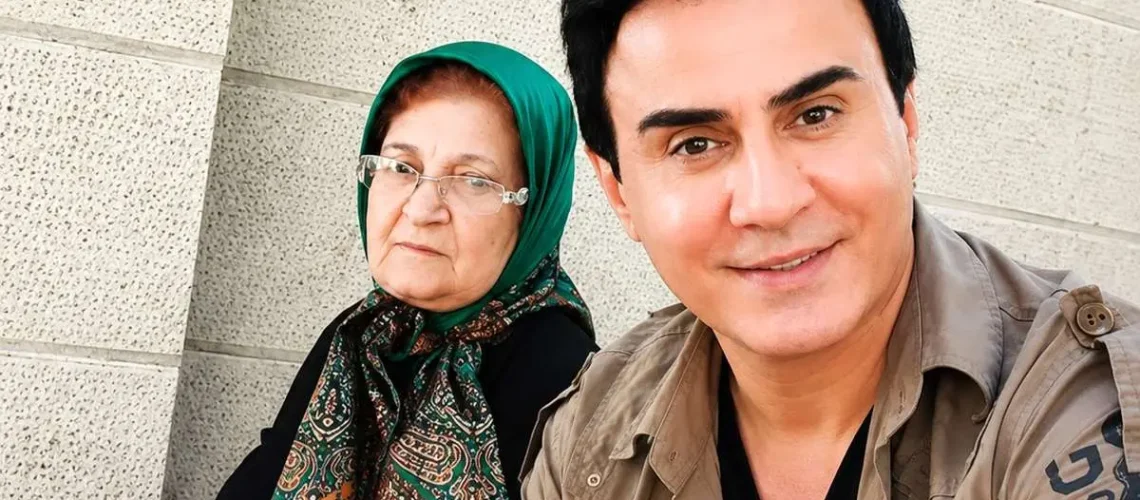 درگذشت مادر عمو پورنگ