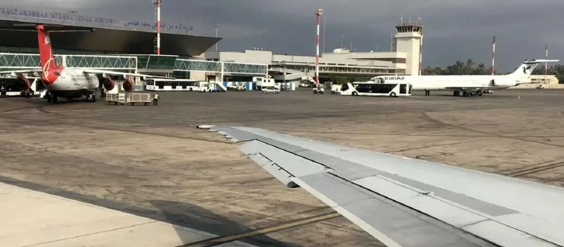 تعطیلی فرودگاه هرمزگان